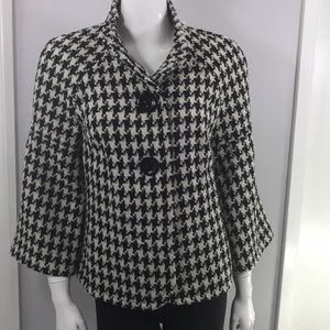 Focus 2000 houndstooth tweed jacket blazer
